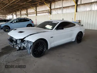 2018 Ford Mustang GT with VIN 1FA6P8CF9J5108759, listed as a Copart auction lot 59017865 with 79,421 mi miles and Salvage title. Bid and sale history available at DreamBid. Image 1.