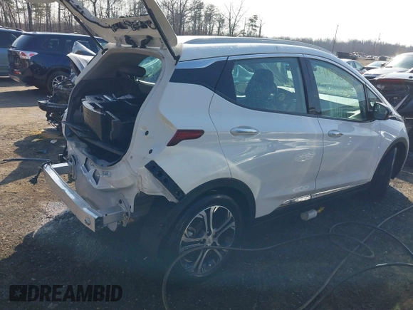 2020 Chevrolet Bolt EV Premier with VIN 1G1FZ6S0XL4110026, listed as a IAAI auction lot 41530496 with 20,477 mi miles. Bid and sale history available at carsss.com. Image 4.