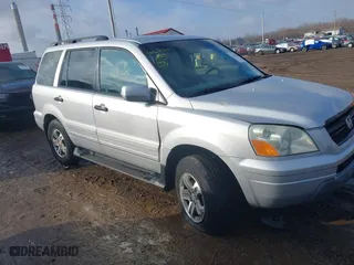 2003 Honda Pilot EX with VIN 2HKYF18633H580612, listed as a IAAI auction lot 41670305 with 216,798 mi miles. Bid and sale history available at carsss.com. Image 13.