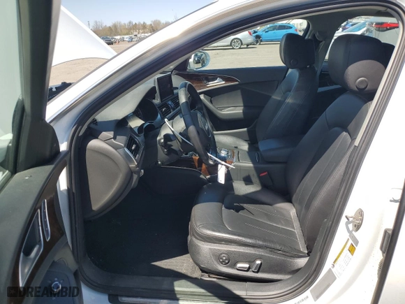 2016 Audi A6 2.0T Premium Plus with VIN WAUGFAFC7GN078063, listed as a Copart auction lot 53437395 with 91,875 mi miles and Salvage Title. Bid and sale history available at carsss.com. Image 7.