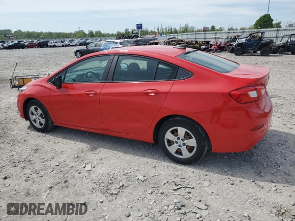 2018 Chevrolet Cruze LS with VIN 1G1BC5SM0J7193104, listed as a Copart auction lot 51976415 with 59,041 mi miles and Salvage Title. Bid and sale history available at DreamBid. Image 2.