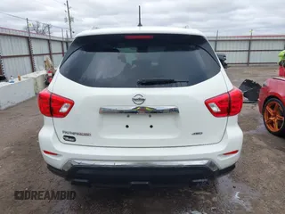 2018 Nissan Pathfinder SL z VIN 5N1DR2MM6JC647790, wystawiony jako IAAI lot #41223318 z przebiegiem 127 855 mil mil oraz . Historia ofert i sprzedaży dostępna na DreamBid. Obrazek 17.