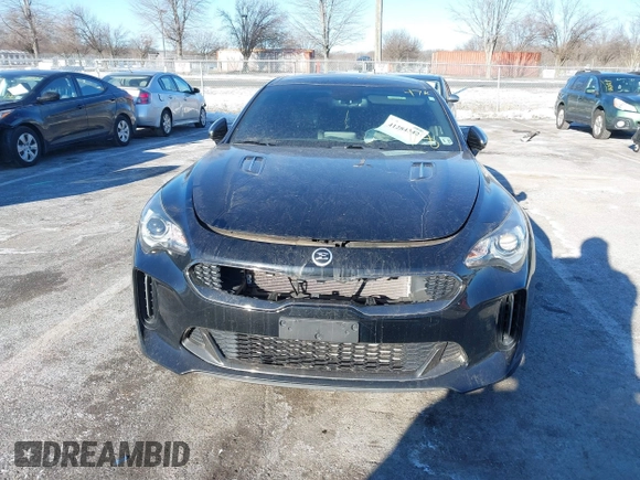 2020 Kia Stinger GT-Line with VIN KNAE15LA8L6075791, listed as a IAAI auction lot 41284342 with 47,978 mi miles. Bid and sale history available at carsss.com. Image 6.