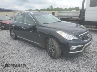 2017 Infiniti QX50 z VIN JN1BJ0RR5HM412915, wystawiony jako Copart lot #54314955 z przebiegiem 76 434 mil mil oraz Szkoda całkowita • Salvage title. Historia ofert i sprzedaży dostępna na DreamBid. Obrazek 4.
