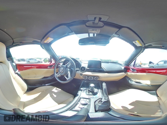 2020 Mazda MX-5 Miata Grand Touring z VIN JM1NDAM70L0414102, wystawiony jako Copart lot #55261575 z przebiegiem 70 157 mil mil oraz Szkoda całkowita • Salvage title. Historia ofert i sprzedaży dostępna na DreamBid. Obrazek 14.