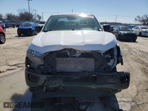 2022 Ford Ranger XL with VIN 1FTER4EH9NLD53716, listed as a Copart auction lot 46409035 with 57,411 mi miles and Salvage Title. Bid and sale history available at DreamBid. Image 5.