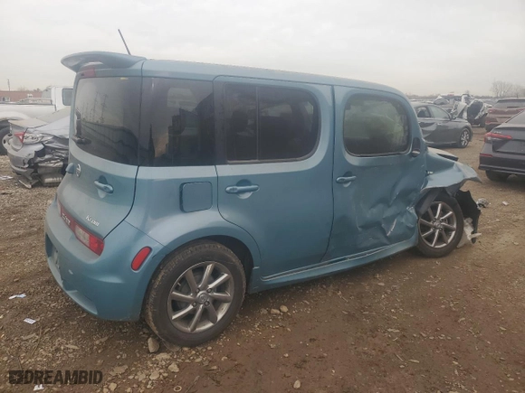 2011 Nissan Cube 1.8 S Krom Edition with VIN JN8AZ2KR1BT202725, listed as a Copart auction lot 80632384 with 132,661 mi miles and Salvage Title. Bid and sale history available at carsss.com. Image 3.