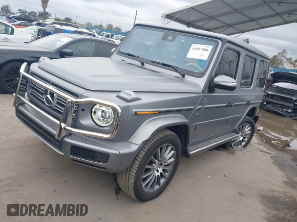 2023 Mercedes-Benz G 550 with VIN W1NYC6BJ7PX487615, listed as a IAAI auction lot 41657886 with 8,978 mi miles and . Bid and sale history available at DreamBid. Image 14.