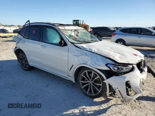 2023 BMW X3 M40i with VIN 5UX83DP07P9S24541, listed as a Copart auction lot 87211424 with Not Provided miles and Salvage Title. Bid and sale history available at DreamBid. Image 4.