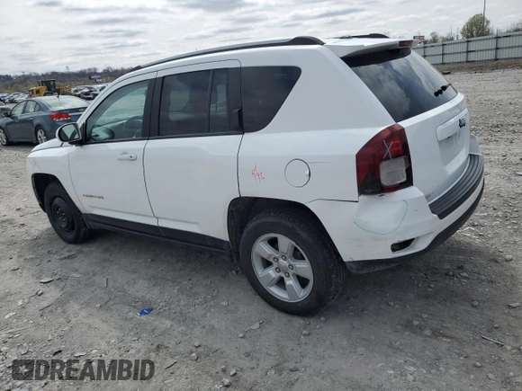 2017 Jeep Compass High Altitude with VIN 1C4NJCEB6HD102728, listed as a Copart auction lot 50896705 with 132,735 mi miles and Salvage title. Bid and sale history available at DreamBid. Image 2.