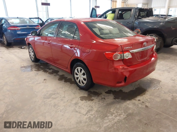 2011 Toyota Corolla L with VIN 2T1BU4EE7BC716220, listed as a IAAI auction lot 41901019 with 192,103 mi miles. Bid and sale history available at carsss.com. Image 3.