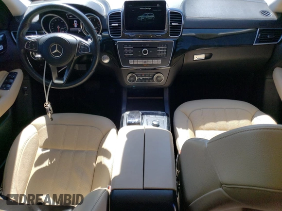 2017 Mercedes-Benz GLS with VIN 4JGDF6EE8HA817886, listed as a Copart auction lot 59257833 with 44,323 mi miles. Bid and sale history available at carsss.com. Image 8.