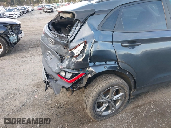 2023 Hyundai Kona SEL with VIN KM8K6CAB5PU935683, listed as a IAAI auction lot 41680852 with 59,057 mi miles and . Bid and sale history available at DreamBid. Image 19.