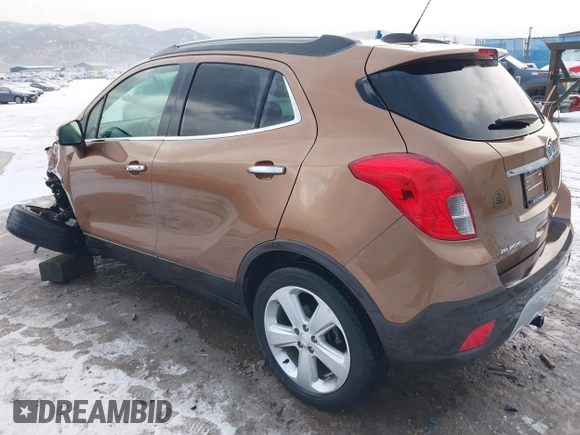 2016 Buick Encore Leather with VIN KL4CJCSB0GB571295, listed as a IAAI auction lot 41121647 with 30,936 mi miles. Bid and sale history available at carsss.com. Image 3.