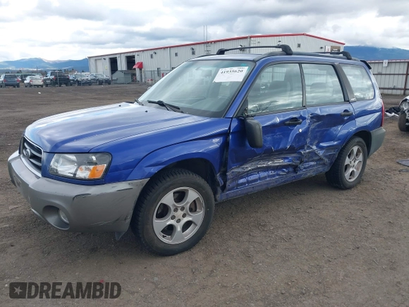 2003 Subaru Forester XS with VIN JF1SG65643H715427, listed as a IAAI auction lot 41935620 with 248,726 mi miles. Bid and sale history available at carsss.com. Image 17.