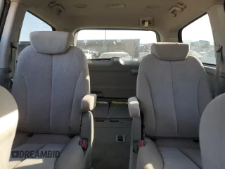 2010 Kia Sedona LX with VIN KNDMG4C31A6335678, listed as a Copart auction lot 76016514 with 130,889 mi miles and Salvage Title. Bid and sale history available at carsss.com. Image 10.