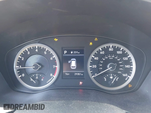 2020 Hyundai Santa Fe SE z VIN 5NMS2CAD9LH258060, wystawiony jako IAAI lot #42146082 z przebiegiem 29 351 mil mil oraz . Historia ofert i sprzedaży dostępna na DreamBid. Obrazek 7.