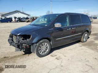2013 Chrysler Town & Country Touring L with VIN 2C4RC1CG3DR797787, listed as a Copart auction lot 48028685 with 152,579 mi miles and Salvage Title. Bid and sale history available at DreamBid. Image 1.