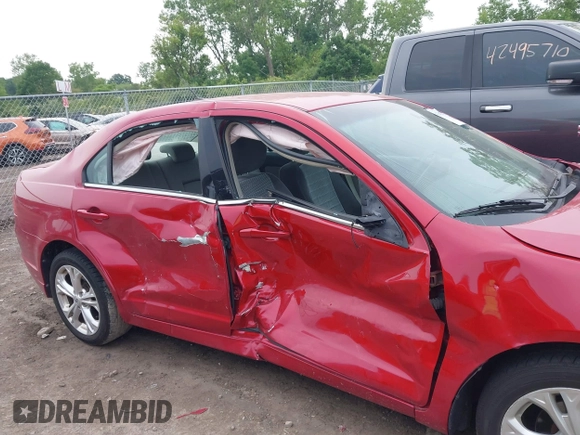 2012 Ford Fusion SE with VIN 3FAHP0HA4CR375749, listed as a IAAI auction lot 42502352 with Not provided miles and . Bid and sale history available at DreamBid. Image 13.