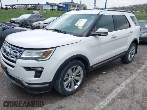 2018 Ford Explorer Limited with VIN 1FM5K8F84JGC70994, listed as a IAAI auction lot 41979267 with 94,206 mi miles and . Bid and sale history available at carsss.com. Image 2.