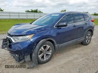 2017 Honda CR-V LX z VIN 7FARW5H31HE008367, wystawiony jako Copart lot #56938425 z przebiegiem 86 963 mil mil oraz Szkoda całkowita • Salvage title. Historia ofert i sprzedaży dostępna na DreamBid. Obrazek 1.