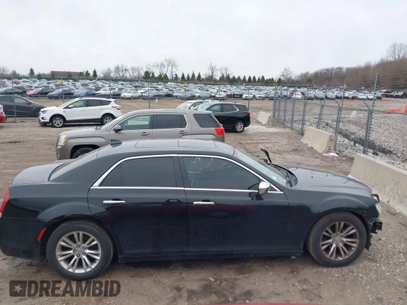 2016 Chrysler 300 with VIN 2C3CCAEG0GH348651, listed as a IAAI auction lot 41967981 with 141,728 mi miles. Bid and sale history available at carsss.com. Image 13.