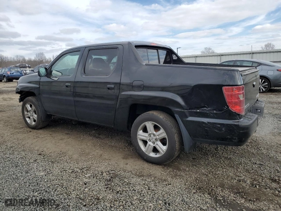 2010 Honda Ridgeline RTL with VIN 5FPYK1F57AB010749, listed as a Copart auction lot 45884225 with 165,016 mi miles and Salvage Title. Bid and sale history available at carsss.com. Image 2.