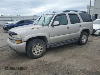 2005 Chevrolet Tahoe Z71 z VIN 1GNEK13T85R152095, wystawiony jako Copart lot #58200655 z przebiegiem 169 161 mil mil oraz Szkoda całkowita • Salvage title. Historia ofert i sprzedaży dostępna na DreamBid. Obrazek 1.