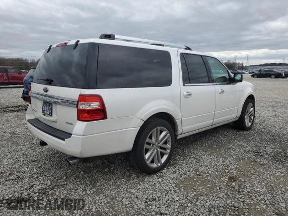 2017 Ford Expedition Max Limited с VIN 1FMJK1KT4HEA32262, выставлен на аукционе Copart как лот 47727975 с пробегом 155 144 миль миль и Списание • Salvage title. История ставок и продаж доступна на DreamBid. Изображение 3.