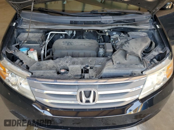 2013 Honda Odyssey EX-L with VIN 5FNRL5H63DB073004, listed as a Copart auction lot 51937375 with 85,008 mi miles and Salvage Title. Bid and sale history available at carsss.com. Image 13.