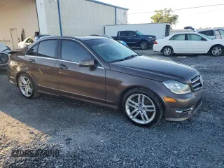 2014 Mercedes-Benz C-Class C 300 Sport with VIN WDDGF8AB8EA944289, listed as a Copart auction lot 49417225 with 59,416 mi miles and Salvage Title. Bid and sale history available at carsss.com. Image 4.