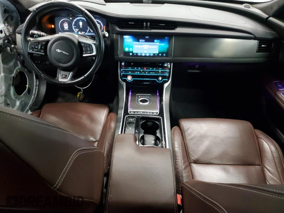 2016 Jaguar XF S with VIN SAJBG4BV0GCY00411, listed as a Copart auction lot 66068964 with 94,983 mi miles and Salvage Title. Bid and sale history available at carsss.com. Image 8.