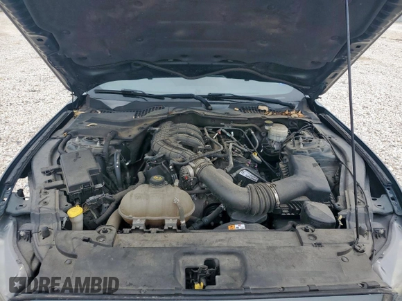 2015 Ford Mustang V6 with VIN 1FA6P8AM3F5328827, listed as a Copart auction lot 60254335 with 130,552 mi miles and Salvage title. Bid and sale history available at DreamBid. Image 11.