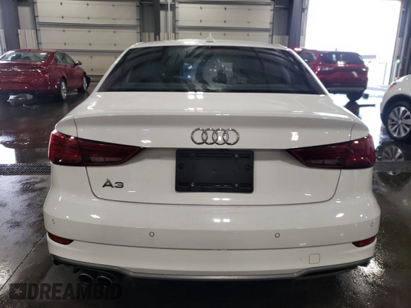 2017 Audi A3 Sedan Premium Plus with VIN WAUGUGFFXH1032772, listed as a Copart auction lot 63708014 with 41,448 mi miles and Salvage Title. Bid and sale history available at carsss.com. Image 6.