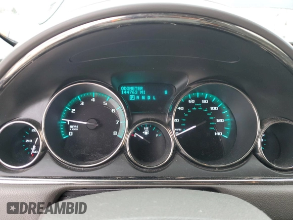 2014 Buick Enclave Convenience with VIN 5GAKRAKD7EJ172775, listed as a Copart auction lot 42168875 with 144,763 mi miles and Salvage Title. Bid and sale history available at carsss.com. Image 9.