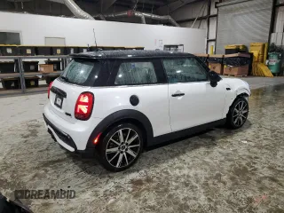 2023 MINI Hardtop Cooper S with VIN WMW53DH0XP2U03083, listed as a Copart auction lot 85303144 with 29,544 mi miles and Salvage title. Bid and sale history available at DreamBid. Image 3.