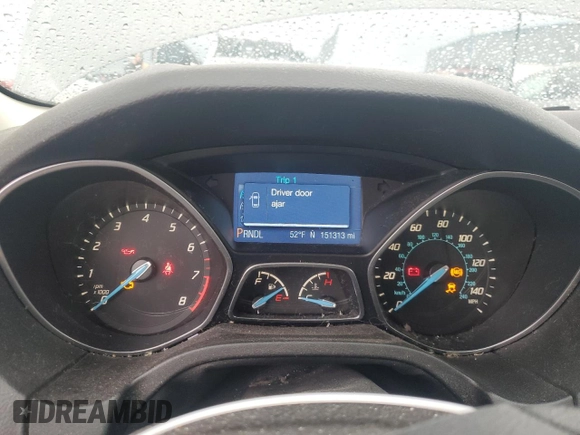 2013 Ford Focus SE with VIN 1FADP3F22DL355186, listed as a Copart auction lot 71817604 with 151,313 mi miles and Salvage Title. Bid and sale history available at carsss.com. Image 9.
