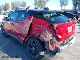 2021 Toyota C-HR LE with VIN JTNKHMBX3M1111916, listed as a IAAI auction lot 41837020 with 65,298 mi miles. Bid and sale history available at carsss.com. Image 6.