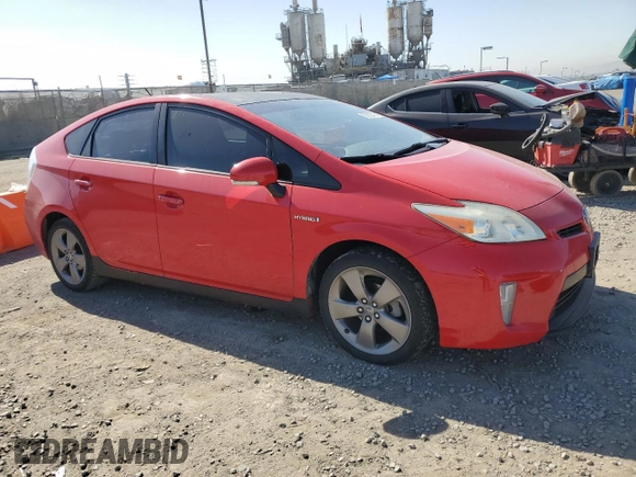 2015 Toyota Prius Four with VIN JTDKN3DUXF0400620, listed as a Copart auction lot 52620015 with 165,934 mi miles and Salvage Title. Bid and sale history available at DreamBid. Image 4.