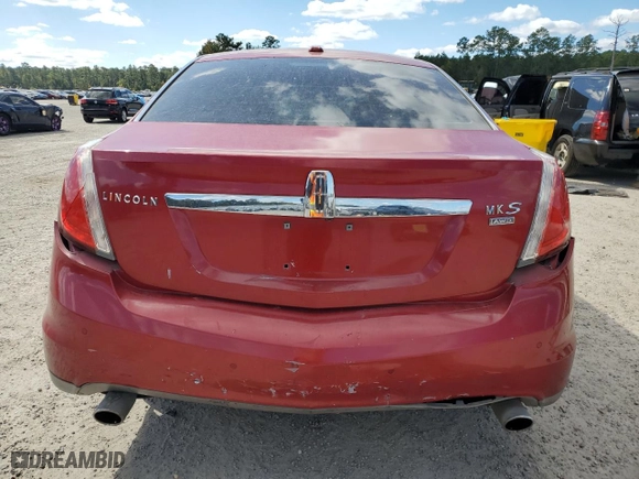 2009 Lincoln MKS with VIN 1LNHM94R59G610934, listed as a Copart auction lot 76000034 with 225,255 mi miles and Salvage Title. Bid and sale history available at carsss.com. Image 6.