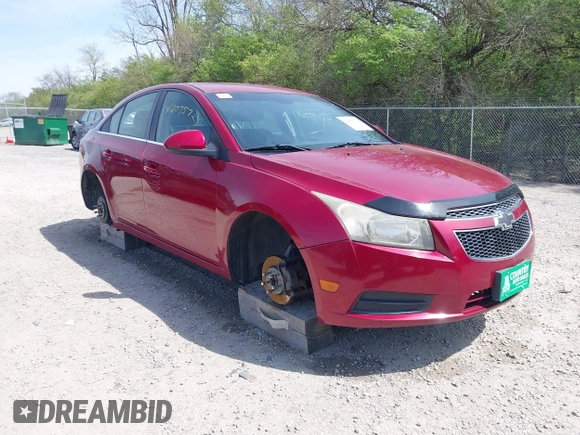 2014 Chevrolet Cruze 1LT with VIN 1G1PC5SB0E7440115, listed as a IAAI auction lot 42075724 with 115,813 mi miles and . Bid and sale history available at DreamBid. Image 1.