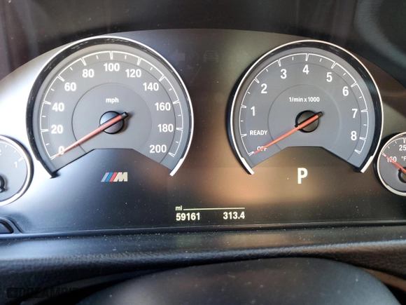 2015 BMW M3 with VIN WBS3C9C51FP805191, listed as a Copart auction lot 66746462 with 59,161 mi miles. Bid and sale history available at carsss.com. Image 8.