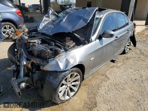 2011 BMW 3 Series 328i with VIN WBAPH7C54BE680138, listed as a Copart auction lot 48867715 with 87,322 mi miles and Non Repairable. Bid and sale history available at DreamBid. Image 1.