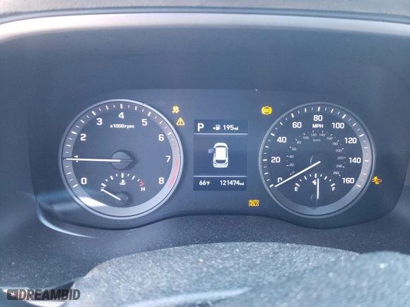 2019 Hyundai Tucson SE with VIN KM8J23A47KU885578, listed as a Copart auction lot 49528375 with 121,474 mi miles and Clean Title. Bid and sale history available at carsss.com. Image 9.