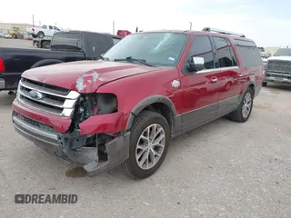 2015 Ford Expedition EL XLT with VIN 1FMJK1HT0FEF18846, listed as a IAAI auction lot 41569551 with 160,793 mi miles. Bid and sale history available at carsss.com. Image 17.