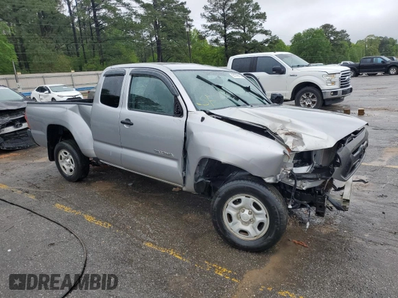2014 Toyota Tacoma with VIN 5TFTX4CN9EX045332, listed as a Copart auction lot 51779175 with 62,611 mi miles and Salvage title. Bid and sale history available at DreamBid. Image 4.
