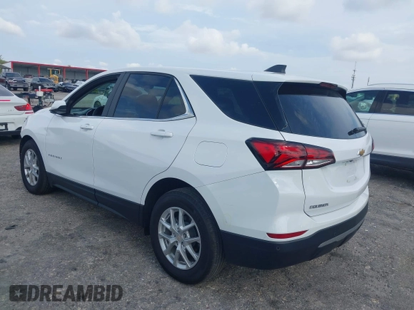 2024 Chevrolet Equinox LT with VIN 3GNAXKEG7RL286406, listed as a IAAI auction lot 41970201 with 6,974 mi miles and . Bid and sale history available at DreamBid. Image 3.