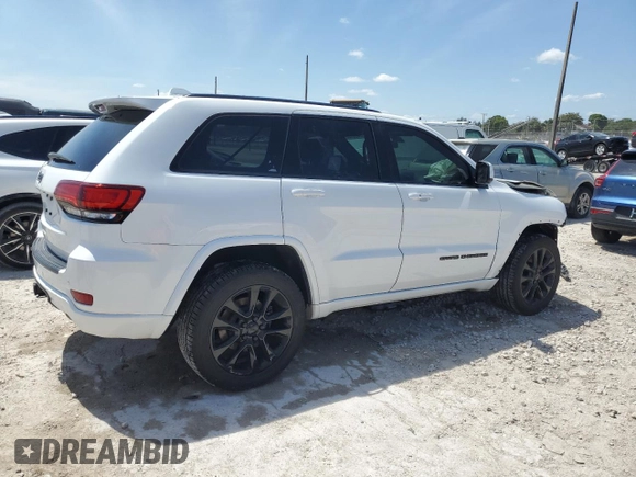 2021 Jeep Grand Cherokee Laredo X z VIN 1C4RJFAG7MC828943, wystawiony jako Copart lot #55488135 z przebiegiem 47 707 mil mil oraz Szkoda całkowita • Salvage title. Historia ofert i sprzedaży dostępna na DreamBid. Obrazek 3.