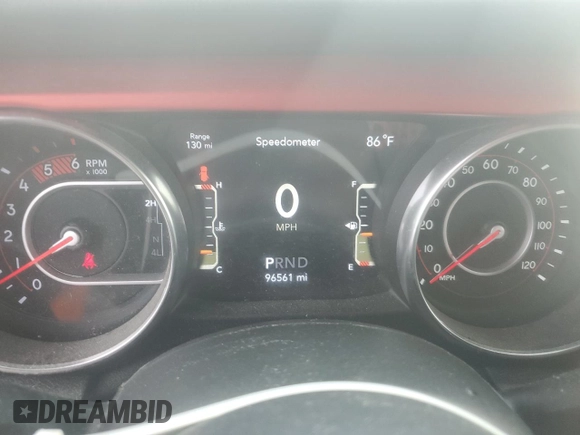 2021 Jeep Wrangler Unlimited Rubicon с VIN 1C4JJXFM3MW753710, выставлен на аукционе Copart как лот 60746525 с пробегом 96 561 миль миль и Списание • Salvage title. История ставок и продаж доступна на DreamBid. Изображение 9.