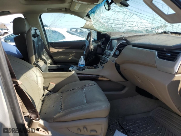 2017 GMC Yukon SLT with VIN 1GKS2BKC2HR341160, listed as a Copart auction lot 43039185 with 0 mi miles and Salvage Title. Bid and sale history available at carsss.com. Image 7.